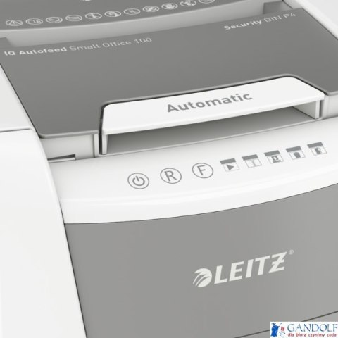 Niszczarka Leitz IQ AutoFeed 100, P4 80110000 Niszczarka Leitz IQ AutoFeed 100, P4 80110000