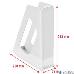 Pojemnik na dokumenty pełna wysokość VIVIDA, biały Esselte 628215