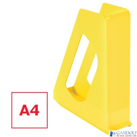 Pojemnik na dokumenty pełna wysokość VIVIDA, żółty Esselte 628216