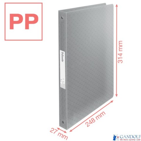 Segregator ringowy Esselte ColourBreeze, 4 RR, 25 mm, niebieski 626247