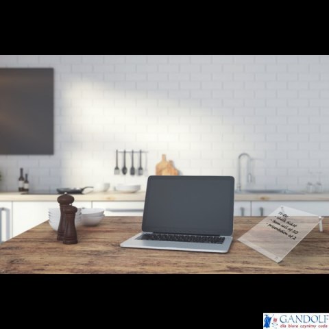 Ukośna akrylowa tabliczka na biurko do notatek Nobo Home A4 1915612 Ukośna akrylowa tabliczka na biurko do notatek Nobo Home A4 1915612